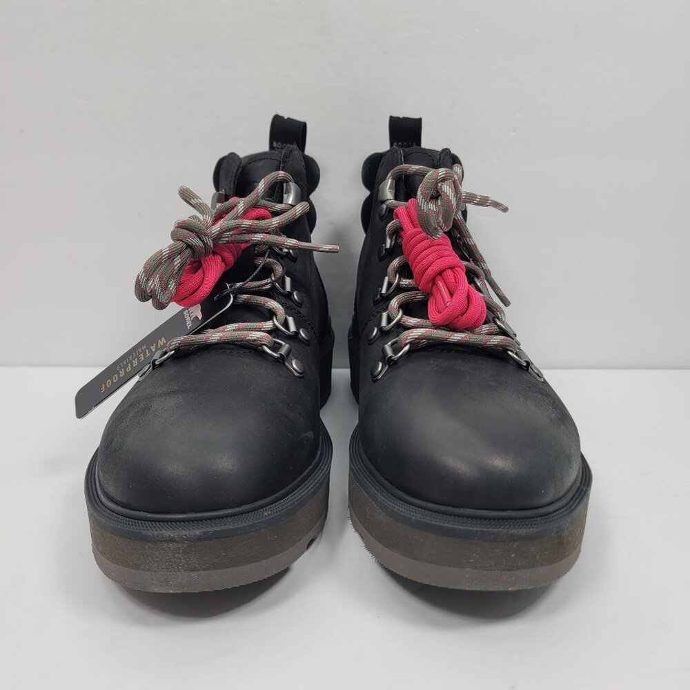 Sorel Hi-Line Women's Black Waterproof Hiking Boots NL4878-010 US Size 8 NWB - Picture 5 of 11
